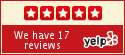 Yelp Reviews button